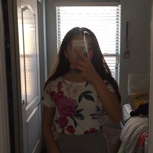 Women’s floral shirt